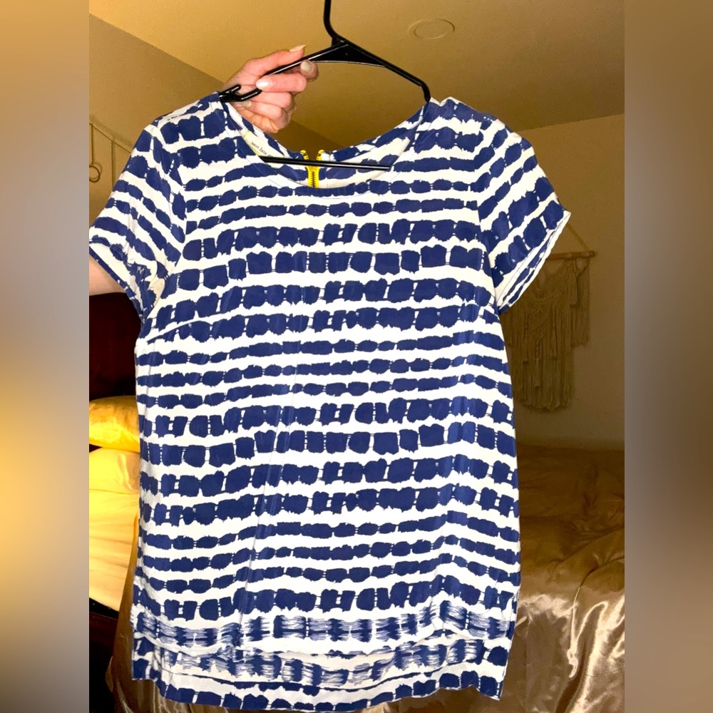 Fynn and rose dress shirt, short sleeve, size S